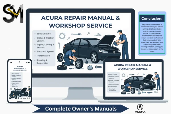 1986 Acura Integra Car Repair Manual & Workshop Service