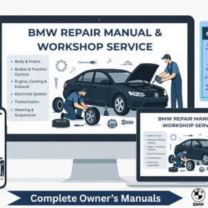 BMW 320i (E21) 1982 1.8L Car Repair Manual & Workshop Service