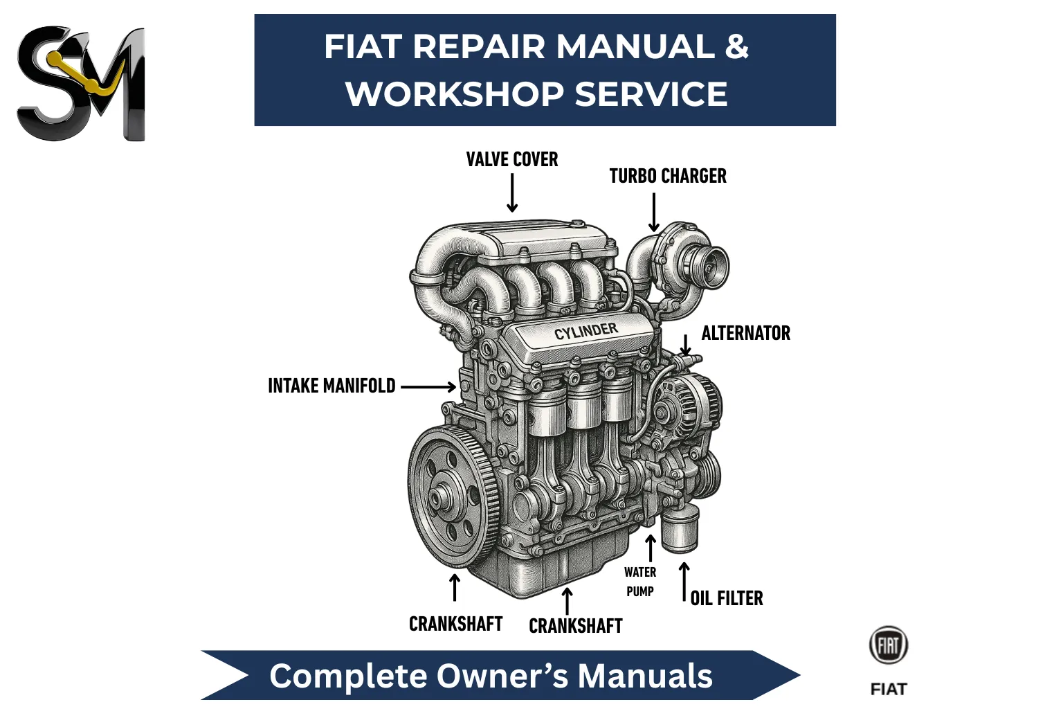 Fiat 124 Spider Coupe 1982 Repair Manual (PDF Download) - Image 3