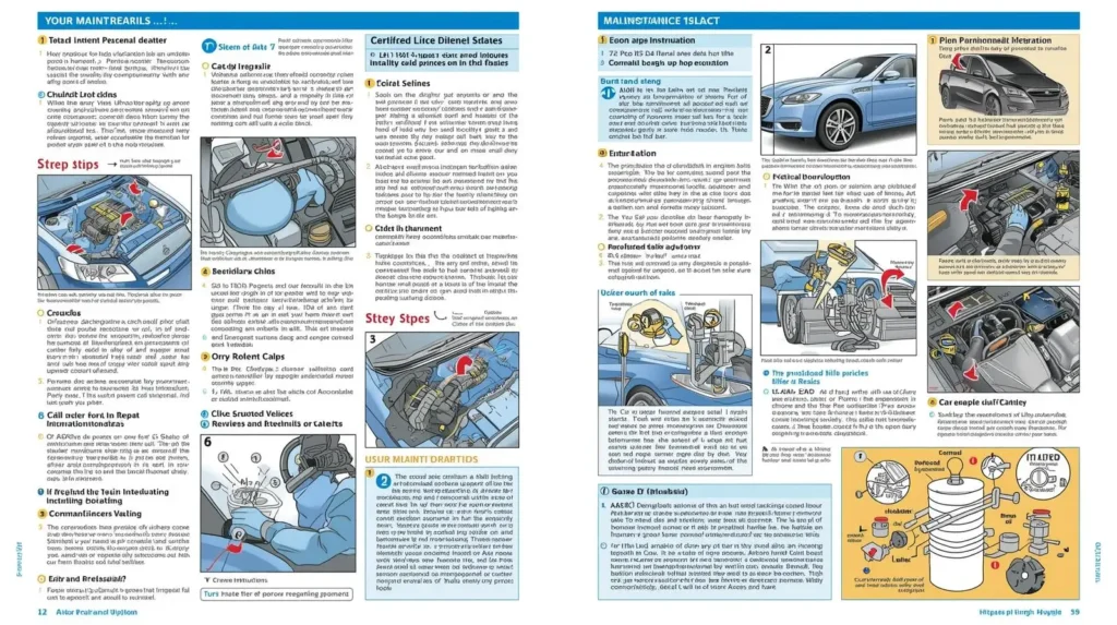 Guide to Auto Maintenance and Repair: Step‑by‑Step Instructions with Clear Diagrams