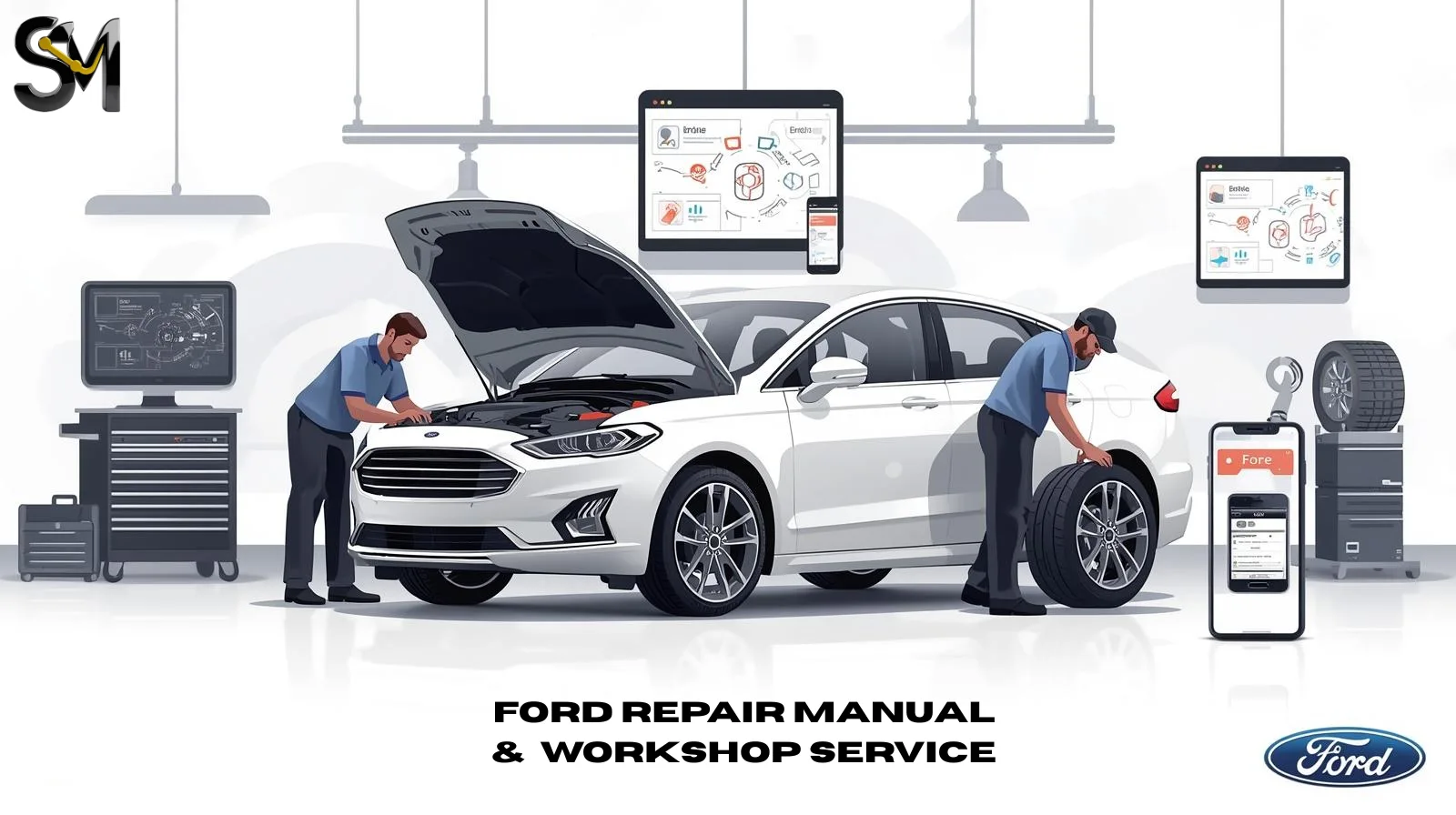 Ford Contour 1999 2.5L VIN G Repair Manual
