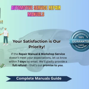 SERVICE REPAIR MANUALS