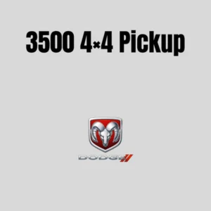 3500 4x4 Pickup