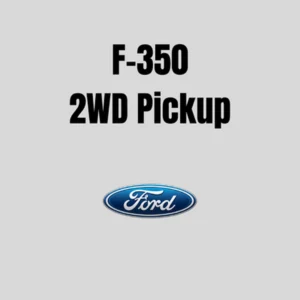 F-350 2WD Pickup