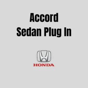 Accord Sedan Plug In