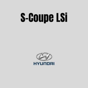 S-Coupe LSi