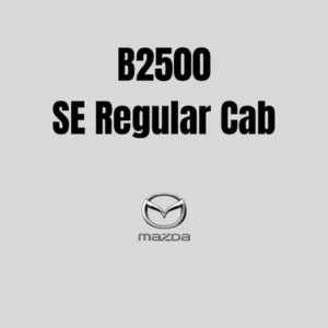 B2500 SE Regular Cab
