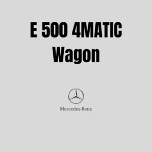 E 500 4MATIC Wagon
