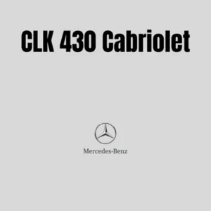 CLK 430 Cabriolet