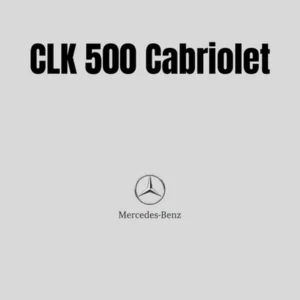 CLK 500 Cabriolet