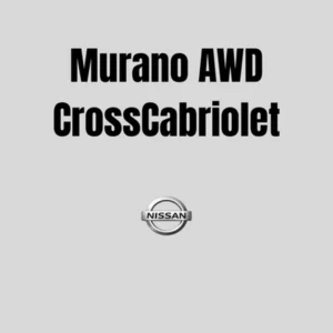 Murano AWD CrossCabriolet