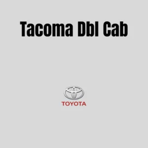 Tacoma Dbl Cab