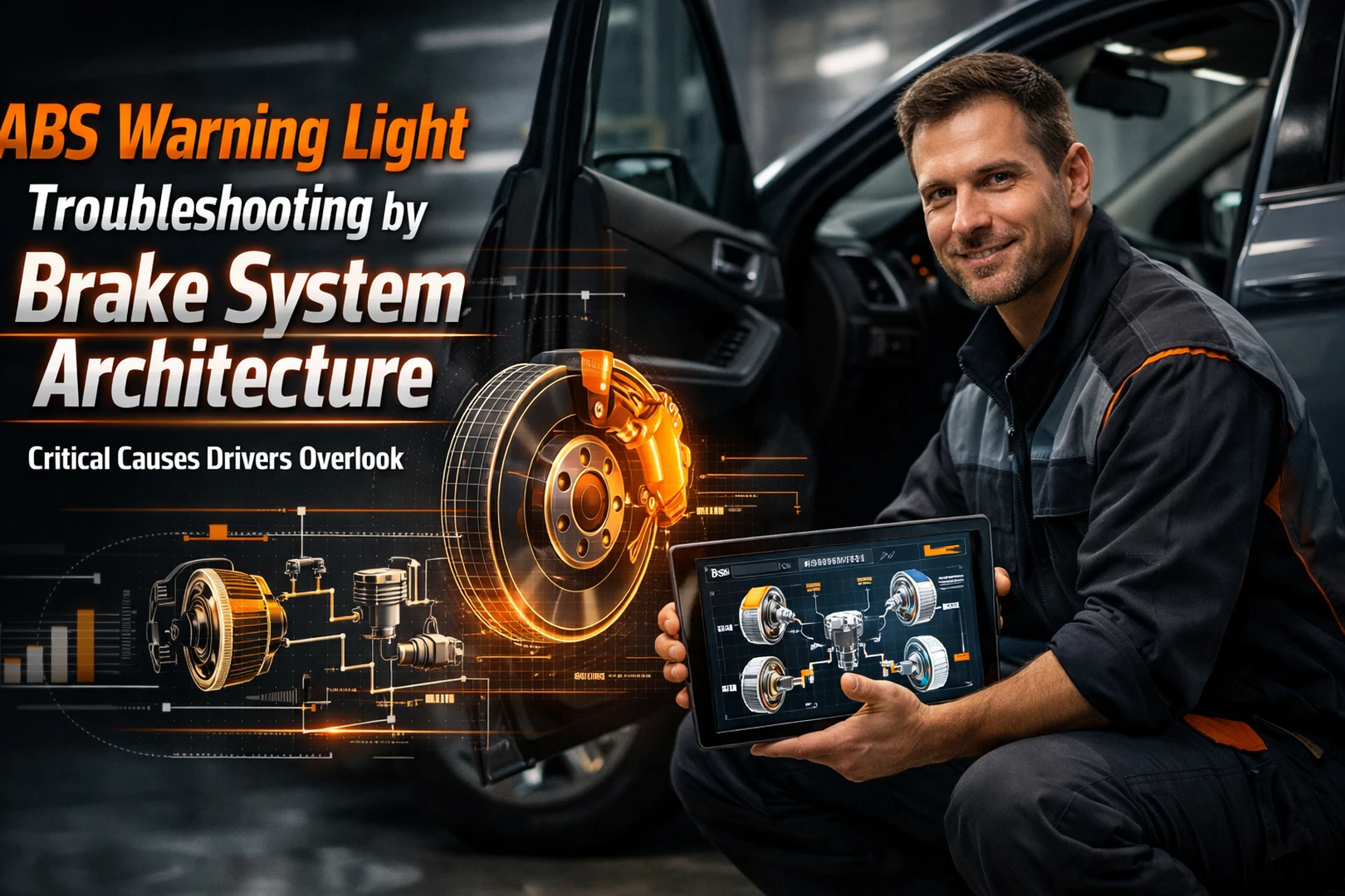 Understanding ABS Warning Lights Through Brake System Design