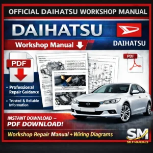 Daihatsu Charade 1988 1.0L Repair Manual
