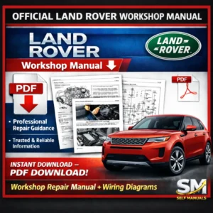 2019 Land Rover Evoque L551 2.0L Workshop Service & Repair Manual