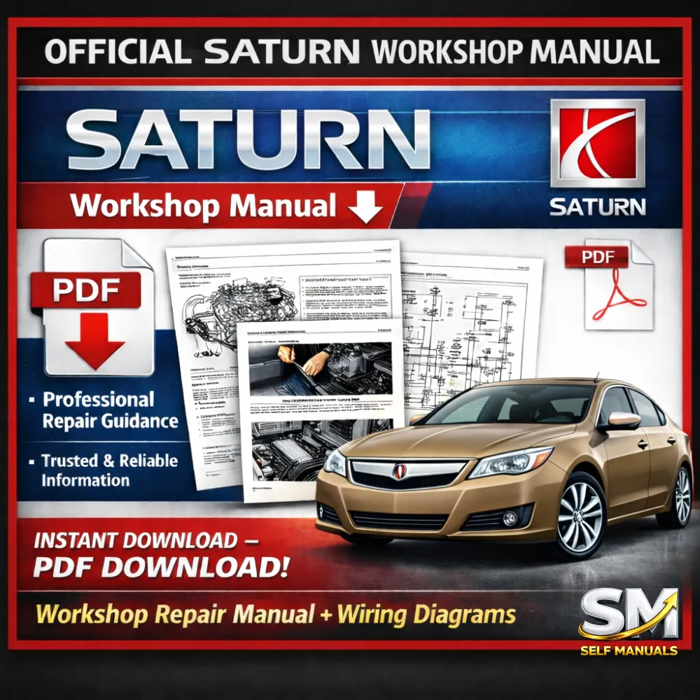 Saturn Wagon 1994 1.9L SOHC Repair Manual